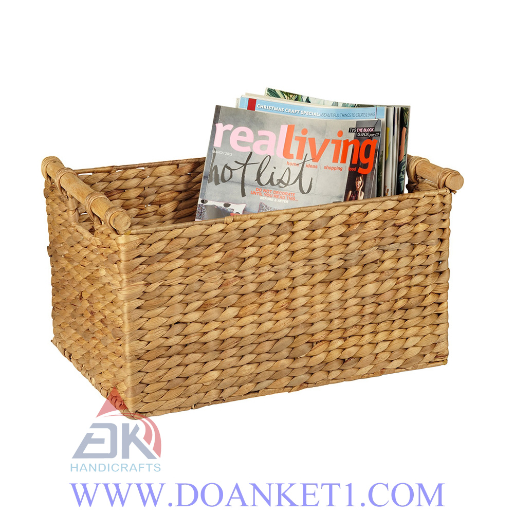 Water Hyacinth Storage Basket # DK278
