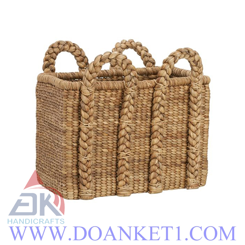 Water Hyacinth Storage Basket # DK282