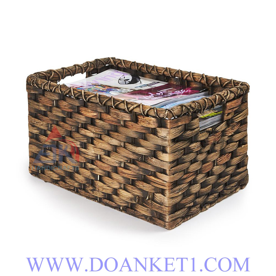 Water Hyacinth Storage Basket # DK284
