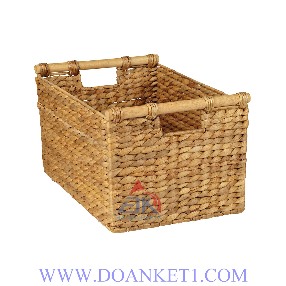 Water Hyacinth Storage Basket # DK286