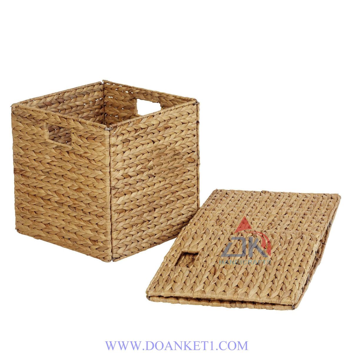 Water Hyacinth Storage Basket # DK385